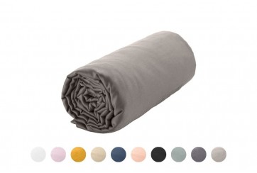 Drap housse 140x190 Satin de Coton