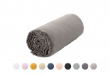 Drap housse 140x190 Satin de Coton