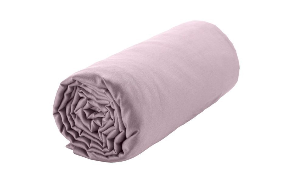 Drap housse 160x200 Satin de Coton