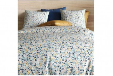 Parure de drap 240x300 4 pièces avec Drap housse 160x200 cm Coton Mani