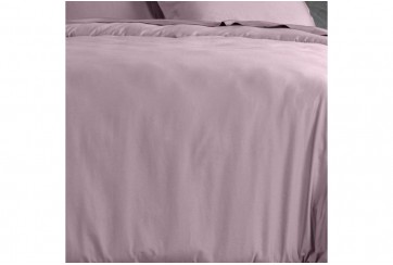 Housse de couette 220x240 Satin de Coton Violet