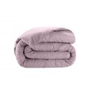 Housse de couette 220x240 Satin de Coton Violet
