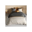  Housse de couette 140x200 cm + 1 taie d'oreiller 63x63 cm Coton 57 fils Ota