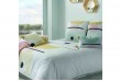 Housse de couette 200x200 cm + 2 taies d'oreiller 65x65 cm 100% Coton 47 fils Siano