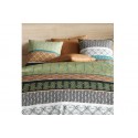 Housse de couette 220x240 cm + 2 taies d'oreiller 63x63 cm 100% Coton 57 fils Echo