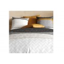Housse de couette 220x240 cm + 2 taies d'oreiller 63x63 cm 100% Coton 57 fils Corki