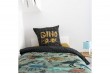 Housse de couette 140x200 + 1 taie d'oreiller 63x63 cm Coton Trias