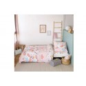 Housse de couette 140x200 + 1 taie d'oreiller 63x63 Coton Clara