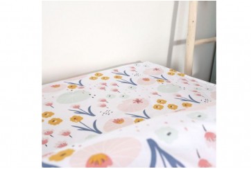 Housse de couette 140x200 + 1 taie d'oreiller 63x63 Coton Clara