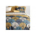 Housse de couette 220x240 cm + 2 taies d'oreiller Maka