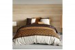 Housse de couette 220x240 cm + 2 taies d'oreiller 63x63 cm Coton Toffee