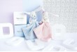 Doudou lapin mouchoir - Rose