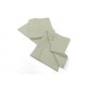 Lot de 3 serviettes 40x40 cm Gaze de coton