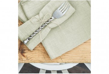 Lot de 3 serviettes 40x40 cm Gaze de coton