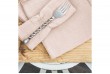 Lot de 3 serviettes 40x40 cm Gaze de coton