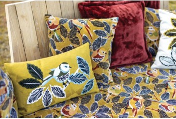 Plaid 135x200 cm - Zazu Velours Gold