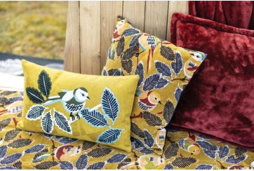 Plaid 135x200 cm - Zazu Velours Gold