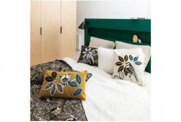 Plaid 85x200 cm - Zazu Chambray Olive