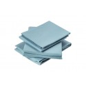 Drap plat 180x290 cm Coton Lavé Cap ferret Bleu | Europe