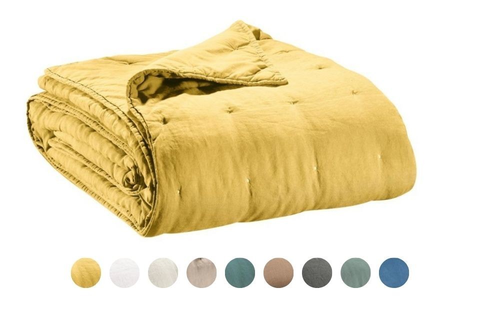 Jeté de lit 240x260 Stonewashed Zeff