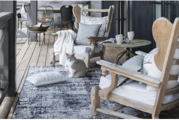 Tapis 160x230 rectangle noir - Catania