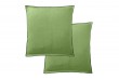 Lot de 2 taies d'oreiller 65x65 cm - Carré - Lin Français