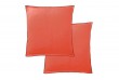 Lot de 2 taies d'oreiller 65x65 cm - Carré - Lin Français