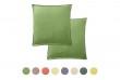 Lot de 2 taies d'oreiller 65x65 cm - Carré - Lin Français