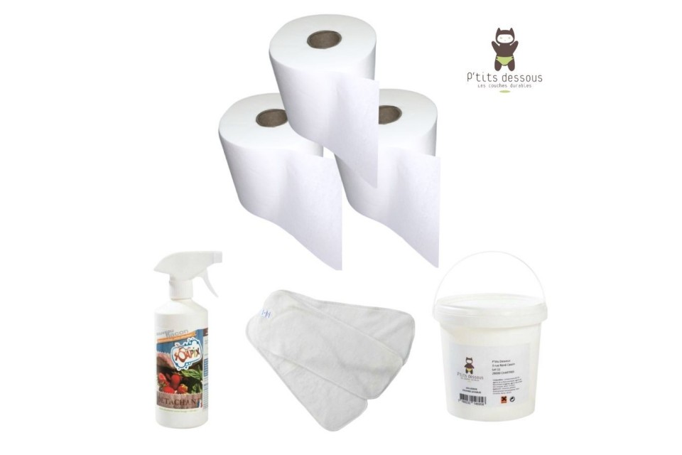 Voiles de protection (lot de 3) + boosters (lot de 3) + lessive +anti