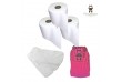 Voiles de protection (lot de 3), boosters (lot de 3), sac à couches