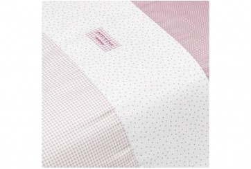 Ensemble 2 Pièces Housse de Couette 60 Vichy 60x120 cm