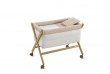 Petit Lit Pieds X Bois Rabbit Beige/Naturel 55x87x74 cm