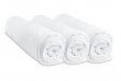 Lot de 3 draps housse 60x120 cm jersey coton