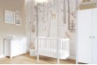 Commode avec plan à langer bois gris clair