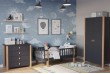 Lit bébé 80x160 cm bois anthracite yappyétude