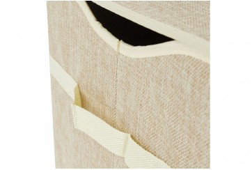 Boîte de rangement enfant avec couvercle pliable motif herisson piksi bieco