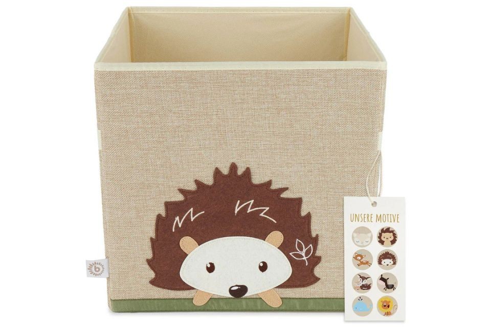 Boîte de rangement carré enfant hérisson bieco