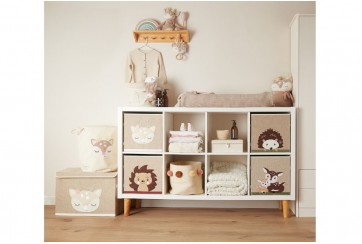 Boîte de rangement carré enfant hérisson bieco