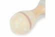 BIECO Lot de 2 hochets bébé en bois - star étoile