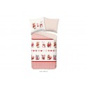 Parure de lit 140x200 cm flanel kids Good Morning no.33019 rouge