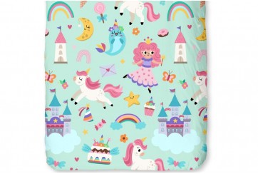 Parure de lit 140x200 cm kids Good Morning no.33238 menthe