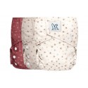 Couche lavable bébé - Scratch - Blossom - Bumbuns