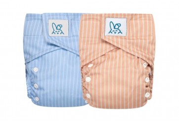 Couche lavable bébé - Scratch - Stripes - Bumbuns