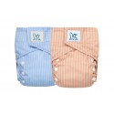 Couche lavable bébé - Scratch - Stripes - Bumbuns