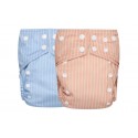 Couche lavable bébé - Stripes - Bumbuns