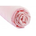 Lot de 3 Draps housse Bambou - 40x80 / 40x90 - rose blanc taupe