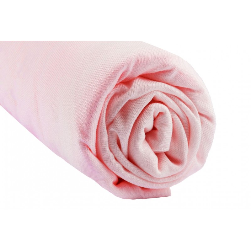 Drap housse GRANA - 100% Coton - 160 x 200 cm - Rose
