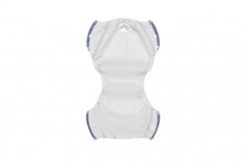 Couche lavable bébé - Criss cross blue - Bumbuns
