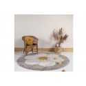 Tapis rond - Bohemian Daisy - Beige