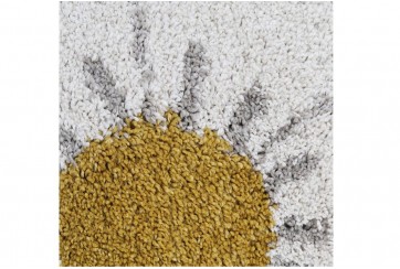 Tapis rond - Bohemian Daisy - Beige